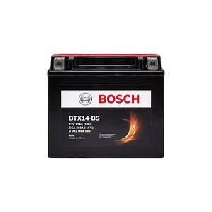 Bateria Moto Bosch Btx14-bs Ytx14-bs 12ah Hyosung Triumph