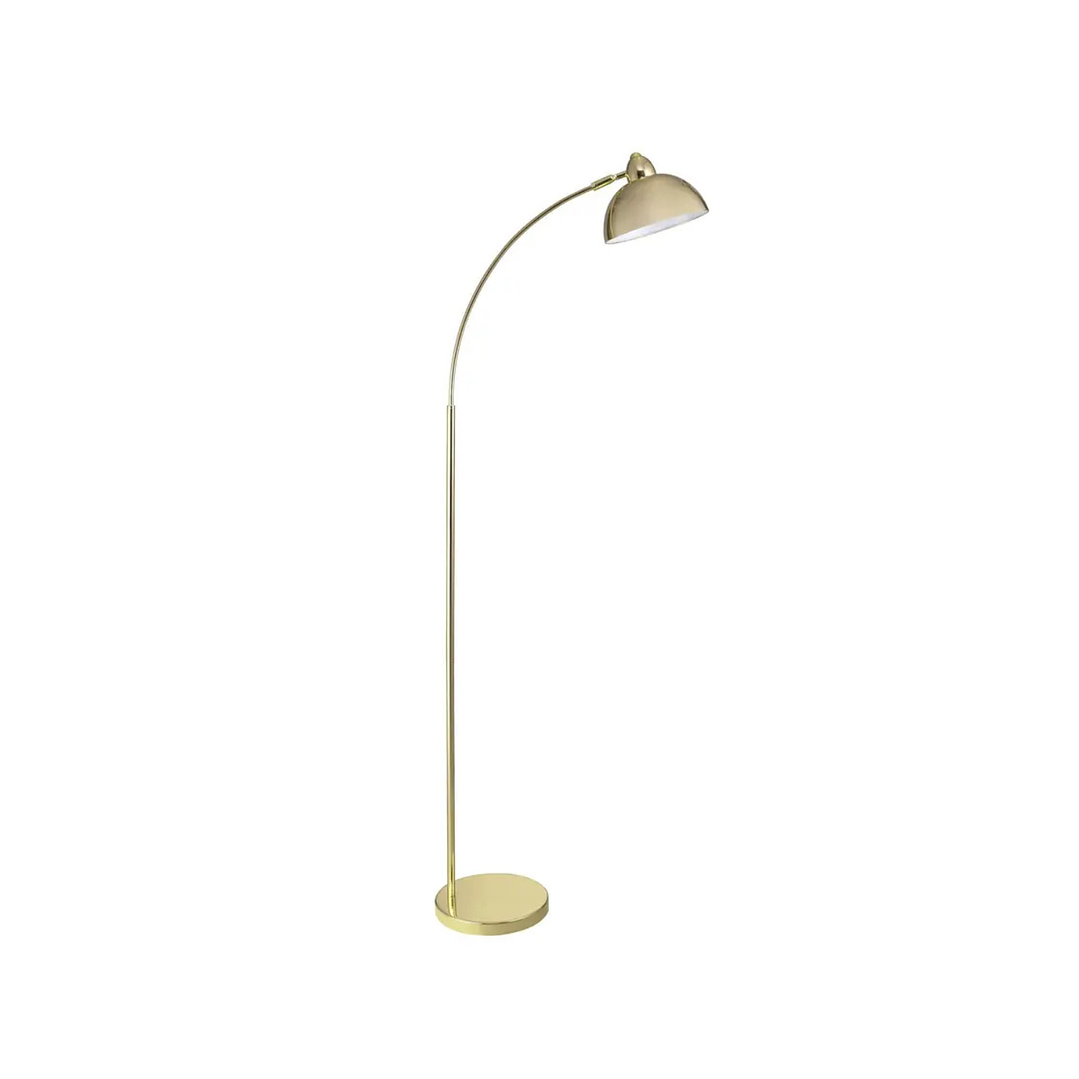 Lampara de Pie Dorada 1L E27 Abitare 1