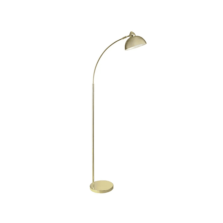 Lampara de Pie Dorada 1L E27 Abitare 1