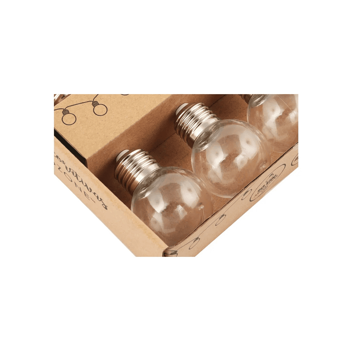 Guirnalda 10L ampolleta LED transparente Ledzone 2