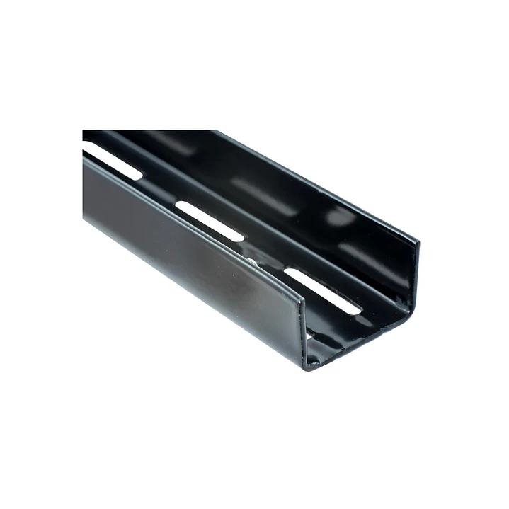 Pilar Ranurado doble 96 cm negro 3