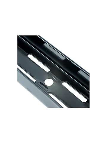 Pilar Ranurado doble 192 cm negro