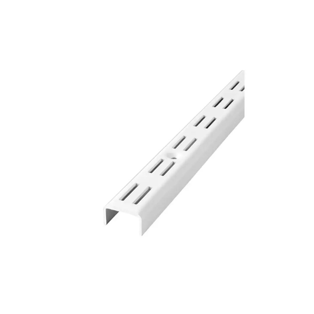 Pilar Ranurado doble 96 cm Blanco 1