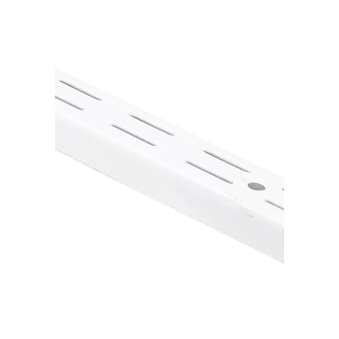 Pilar Ranurado doble 96 cm Blanco 2