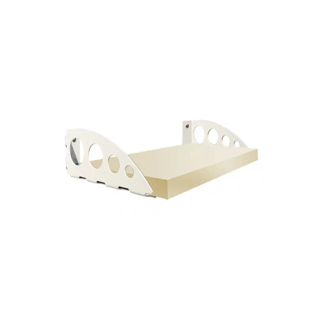 Soporte para repisa Matisse Blanco 18cm  2