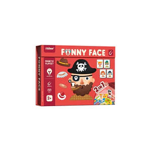 Juego Magnetico Funny Face Mideer
