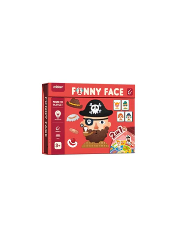 Juego Magnetico Funny Face Mideer