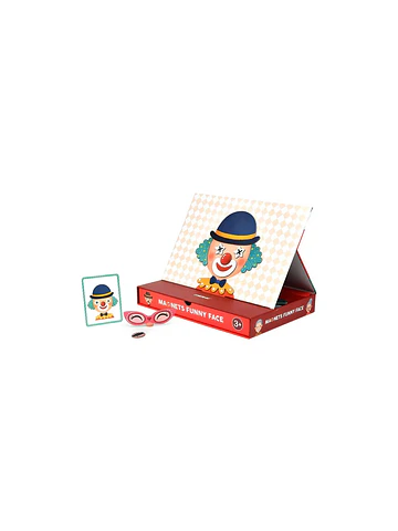 Juego Magnetico Funny Face Mideer