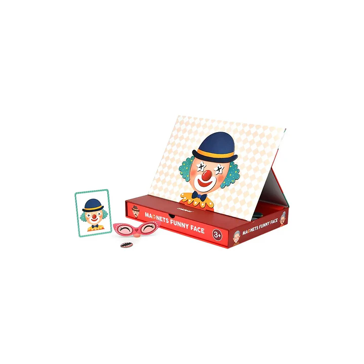Juego Magnetico Funny Face Mideer 2
