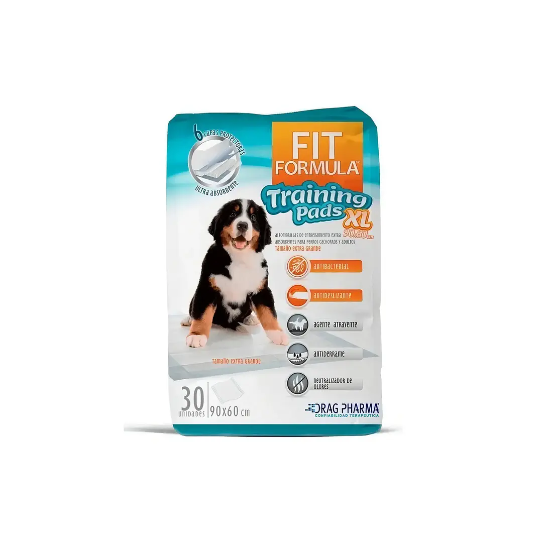 Pads Entrenamiento Perros Fit Formula 90x60cm 30u 1