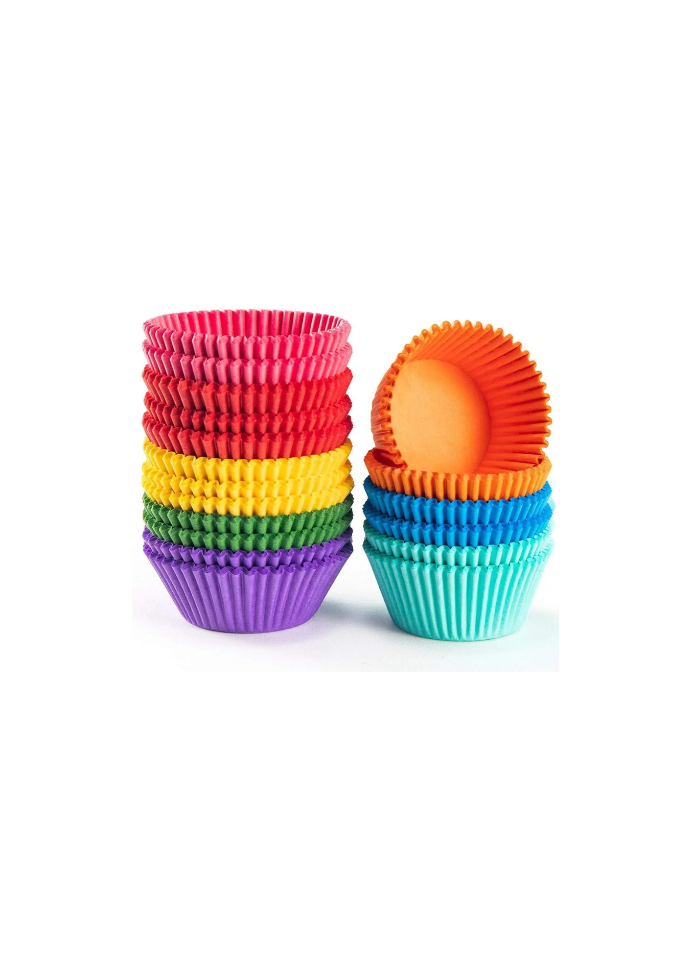 Cápsulas Mini De Papel Para Hornear Cupcakes Colores 240 uni
