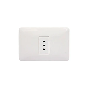 Enchufe simple armado Blanco Matix SAM5113BNF Bticino