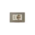 Enchufe Hembra Schuko 10/16A + simple 10A Magic 5440/41NXP