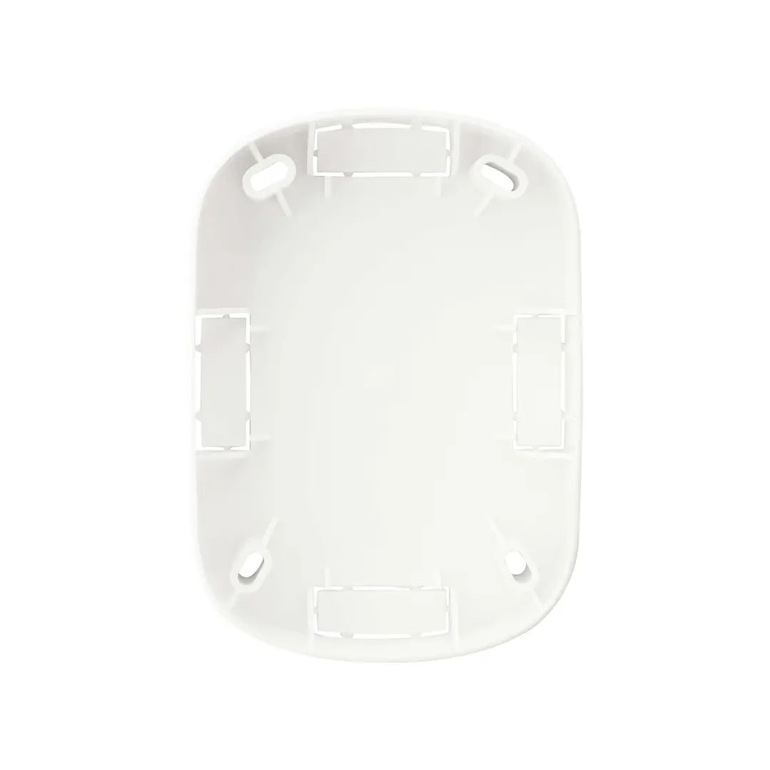 pack 5 Bases 3 módulos para canaleta oval blanco PO1M3B 2