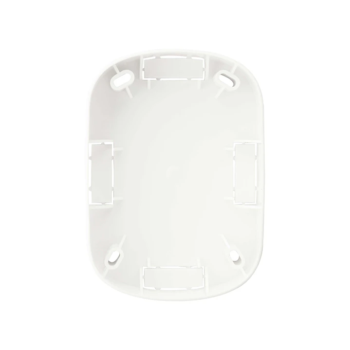 pack 5 Bases 3 módulos para canaleta oval blanco PO1M3B 2