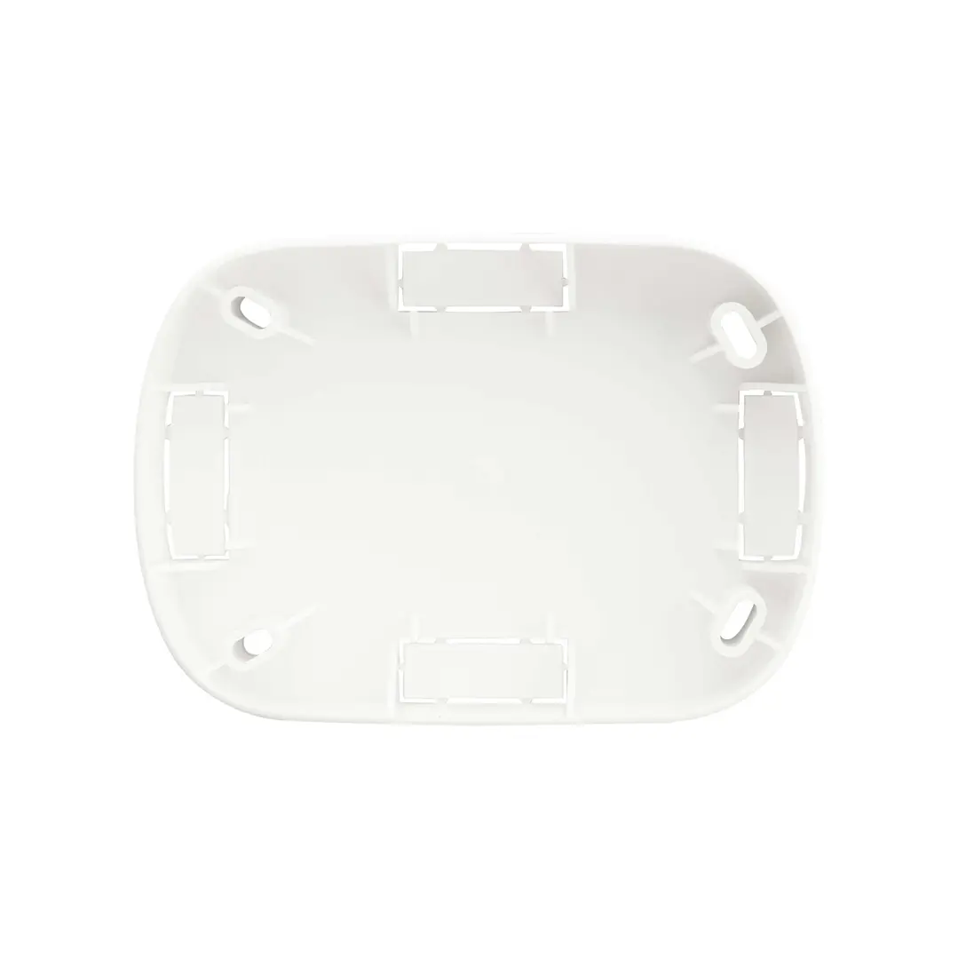 pack 5 Bases 3 módulos para canaleta oval blanco PO1M3B 1