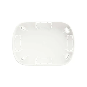 pack 5 Bases 3 módulos para canaleta oval blanco PO1M3B