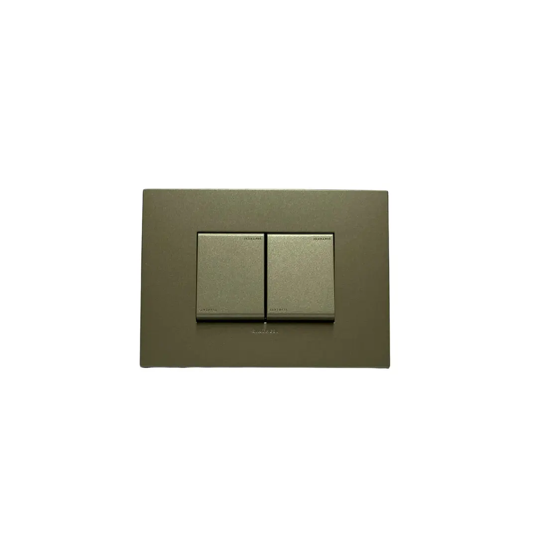 Interruptor Doble Teclón 9/24 S44 Arena Sinthesi 1