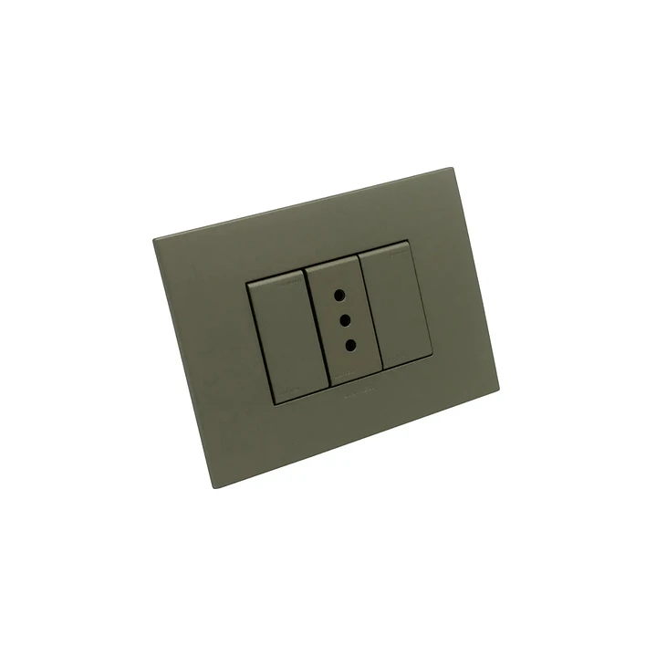 Enchufe Simple armado 10A Arena S44 Sinthesi 2