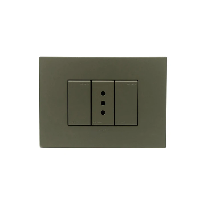 Enchufe Simple armado 10A Arena S44 Sinthesi 1