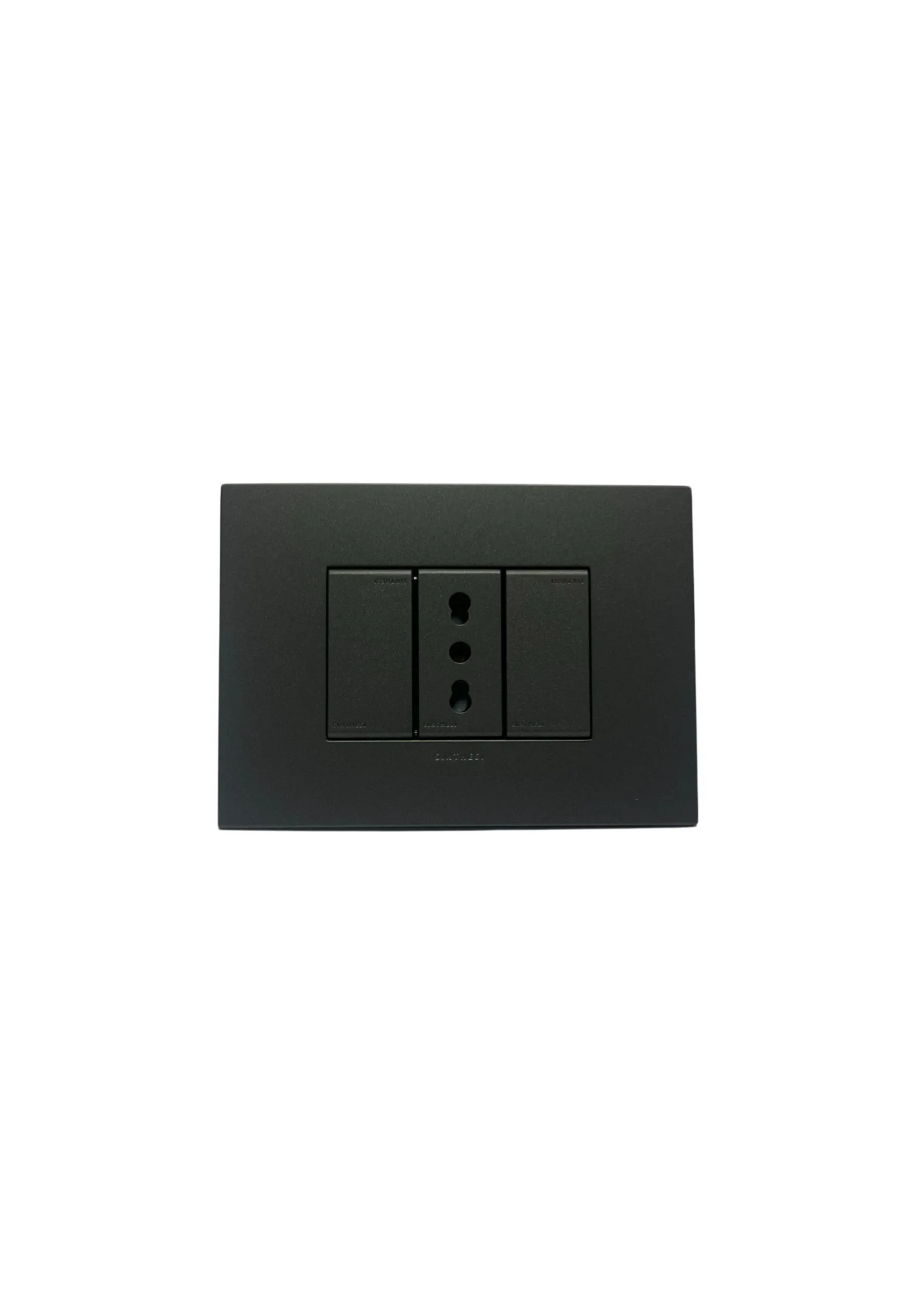 Enchufe simple 10/16A S44 Carbon Sinthesi