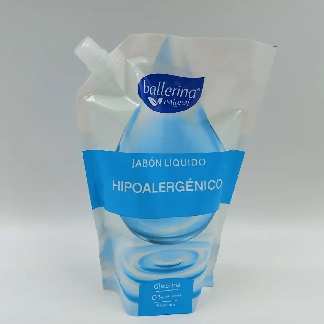 Ballerina Jabón Líquido Hipoalergenico Glicerina 750ml  2
