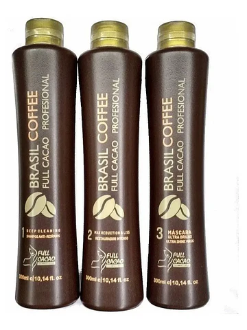 Kit Alisado Keratina Brasil Coffee Profesional 500ml G