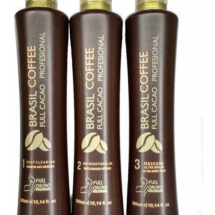 Kit Alisado Keratina Brasil Coffee Profesional 500ml G 1