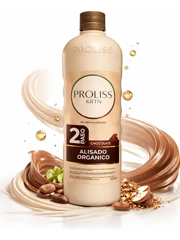 Alisado Orgánico Chocolate - Solo Paso 2 - Proliss