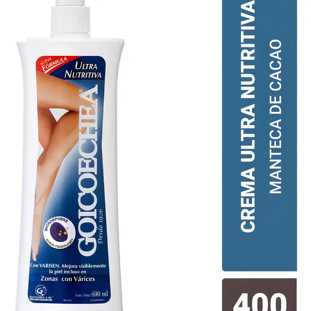 Goicoechea Crema Corporal Ultranutritiva 400ml 1