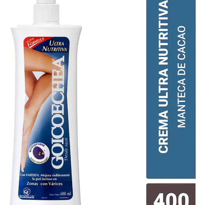 Goicoechea Crema Corporal Ultranutritiva 400ml 1