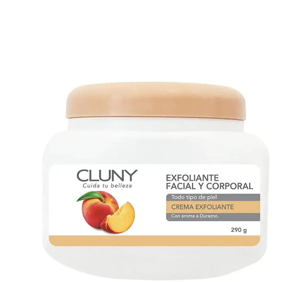 Exfoliante corporal de durazno CLUNY 2