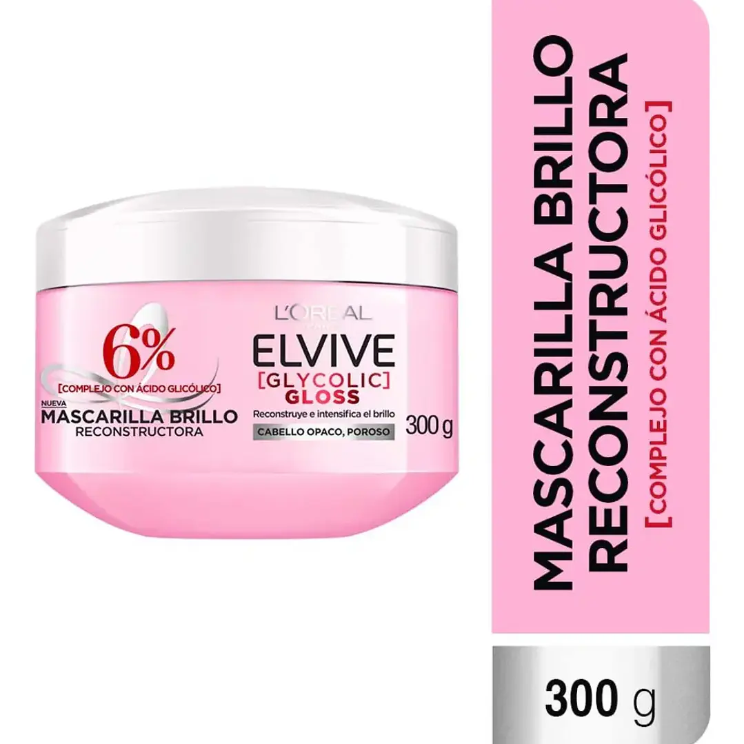 L'Oréal Paris Mascarilla Capilar Elvive  1