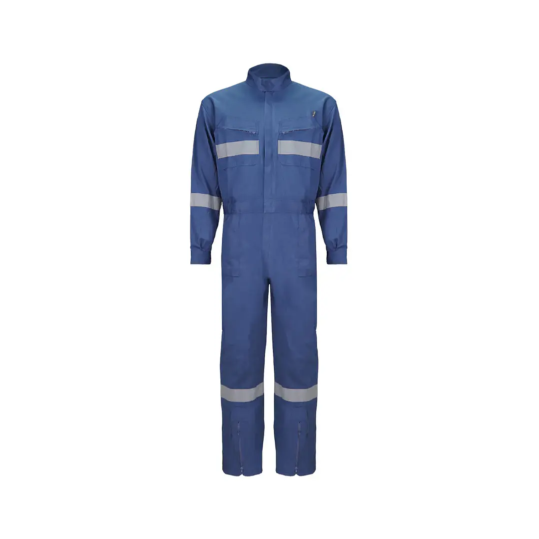 Buzo Piloto poplin Azul con Cinta Black Wolf Talla M 1