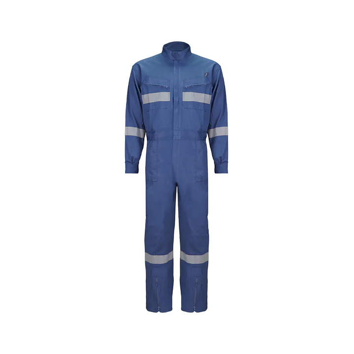 Buzo Piloto poplin Azul con Cinta Black Wolf Talla M 1