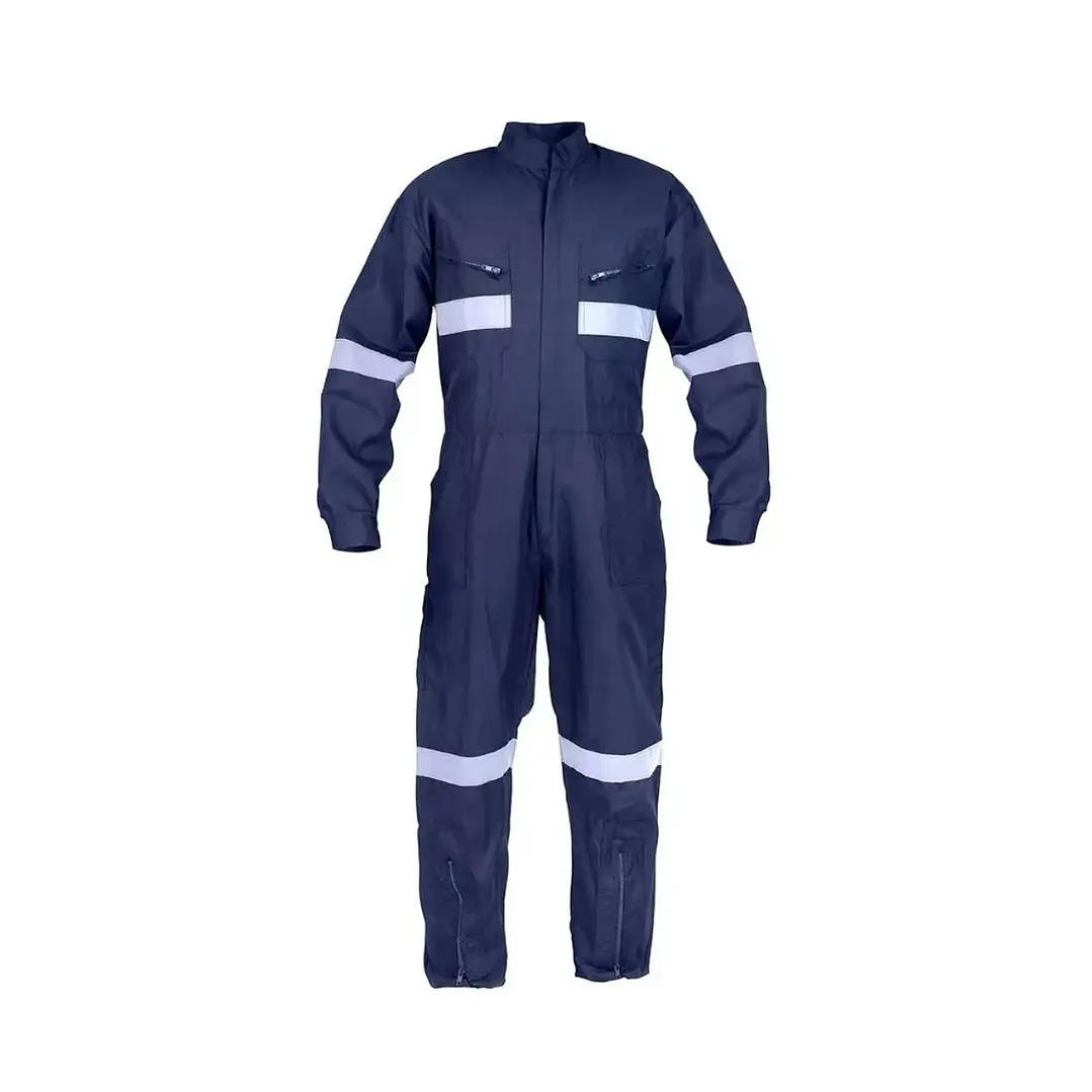 Overol Piloto Poplin Azul con Cintas Talla L Bufalo 1