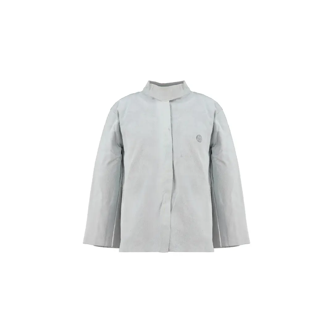 Chaqueta Cuero Descarne Soldador Talla M Greenway 1