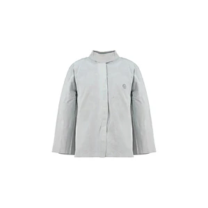 Chaqueta Cuero Descarne Soldador Talla M Greenway