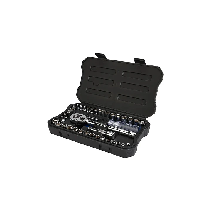 Juego de dados 39 piezas 1/4 y 3/8 Workpro WP202536 1