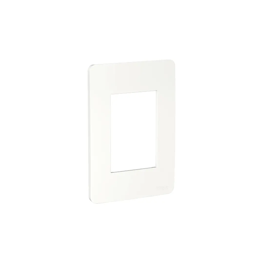 Placa 4x2 3M blanca sin soporte Orion Schneider S730103004 1