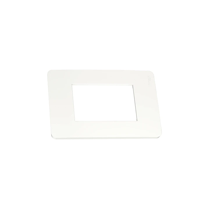 Placa 4x2 3M blanca sin soporte Orion Schneider S730103004 2