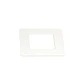 Placa 4x2 3M blanca sin soporte Orion Schneider S730103004 - Miniatura 2