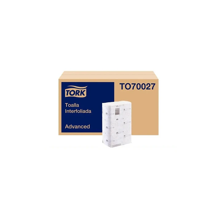 Toalla Interfoliada doble hoja Tork 16 Pqts 200 Hojas 2
