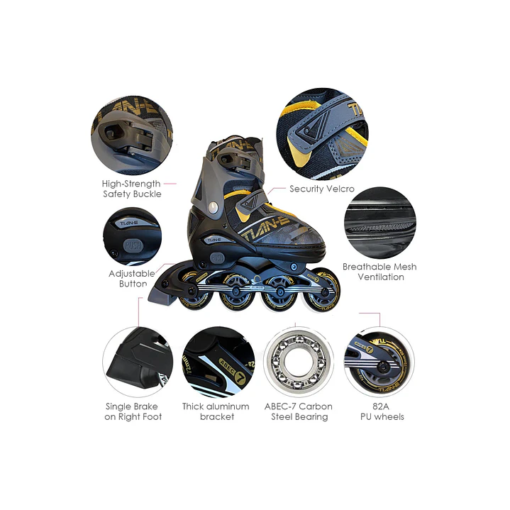 Patin rollers Tian-E Modelo TE-781 3