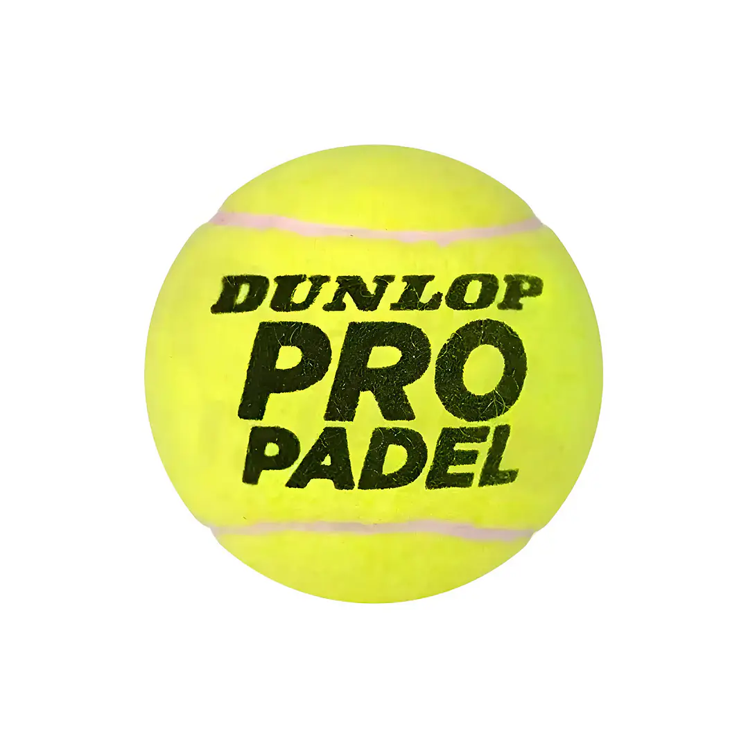 Tubo Pelotas X3 Dunlop Pro Paddel Amarillo 2