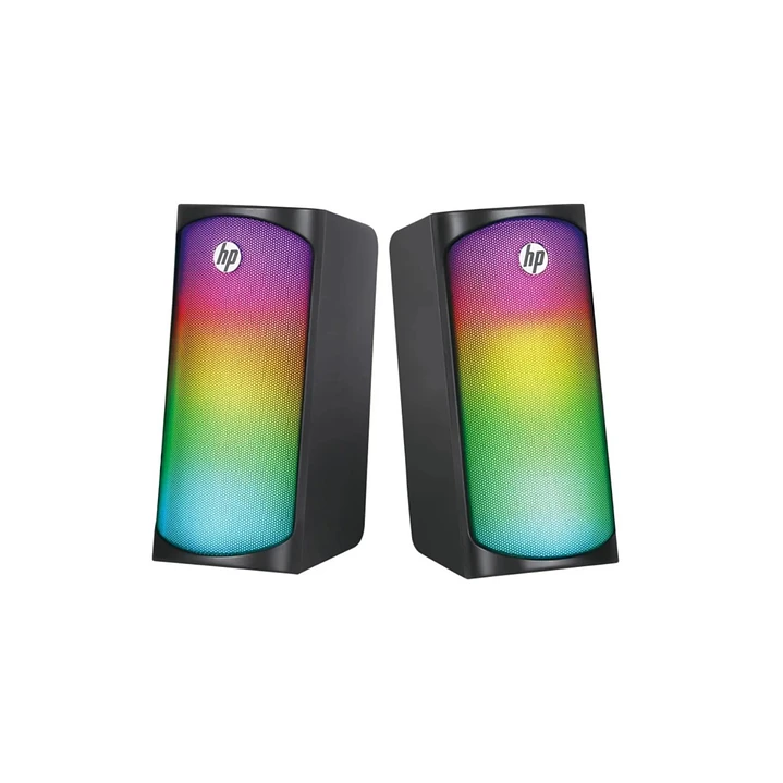 Parlante HP DHE-6004 Conexión 3.5mm y USB, Negro 2