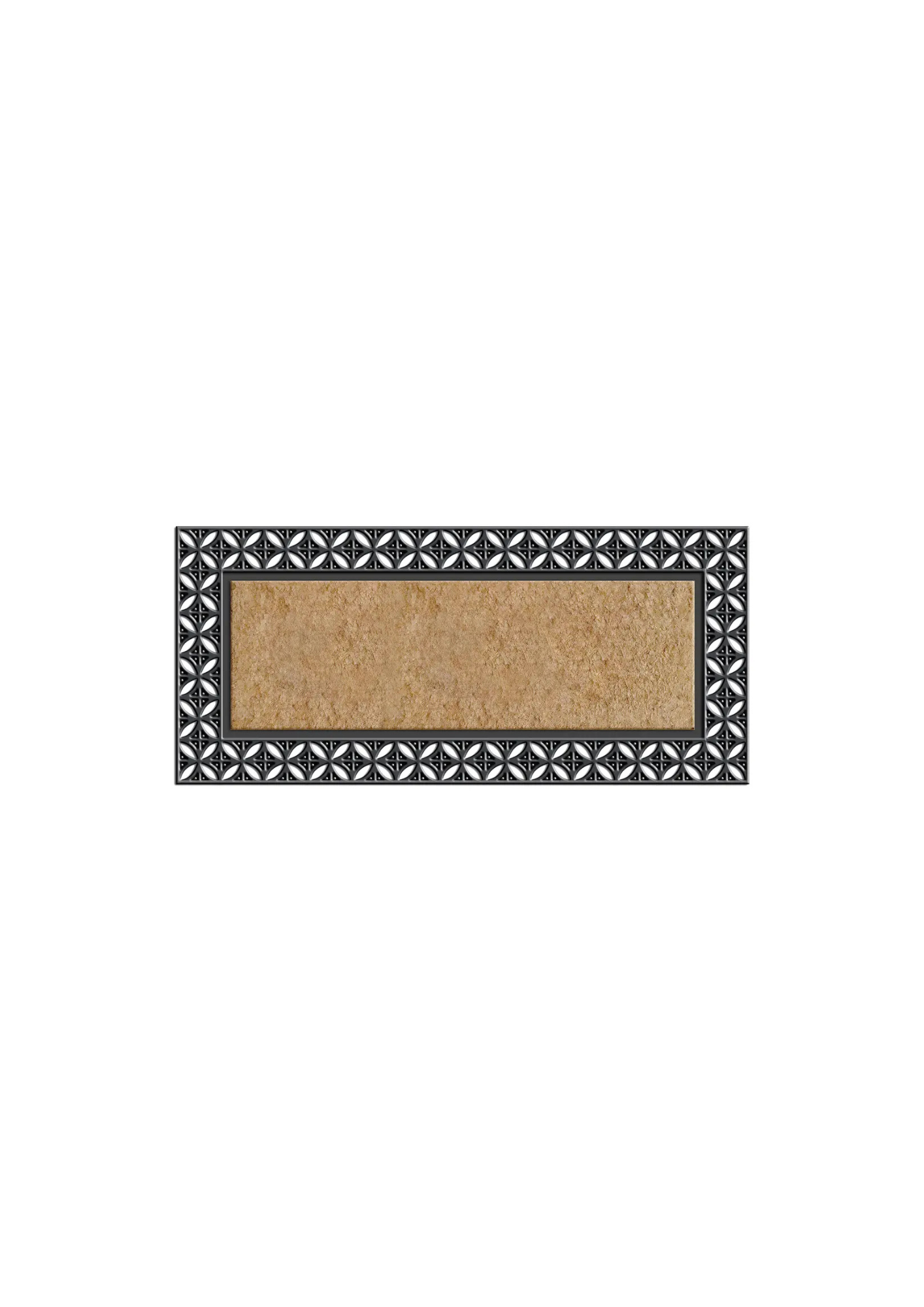 Limpiapies Coco piso de goma 45x100 cm Cotidiana