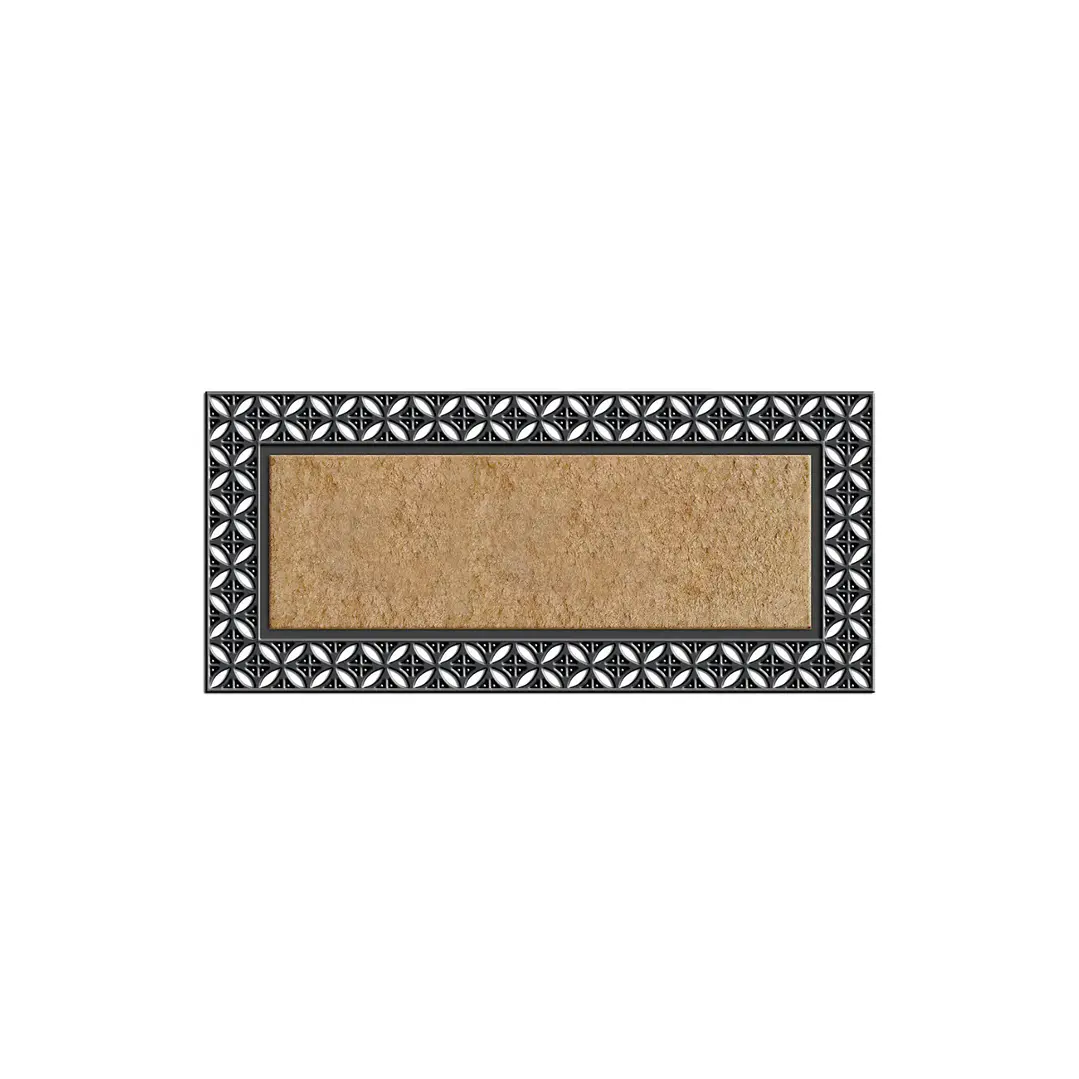 Limpiapies Coco piso de goma 45x100 cm Cotidiana 1