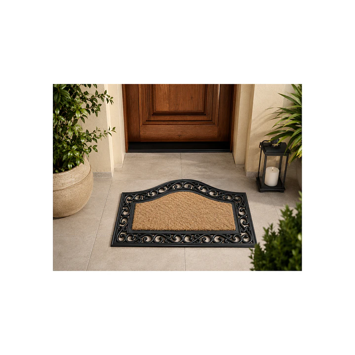 Limpiapies Coco Piso Goma 45x75cm Cotiriana 2