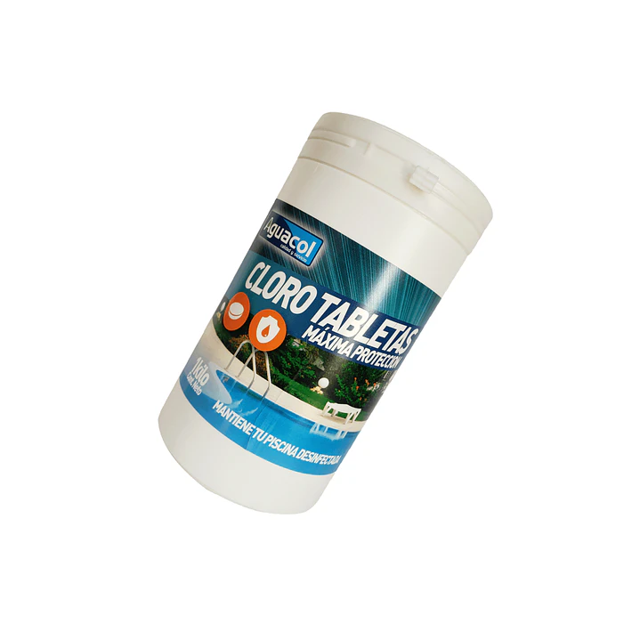 Cloro para piscina en Tabletas 1 kg 2